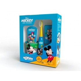 Mr. White Kit de soins bucco-dentaires magiques Mickey & Friends pour enfants de 3 ans et plus – Ensemble complet avec dentif