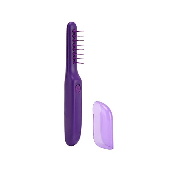 Brosse Démêlante électrique, Brosse Démêlante Professionnelle pour Cheveux Mouillés et Secs avec Outil de Coiffure Anti-pouss