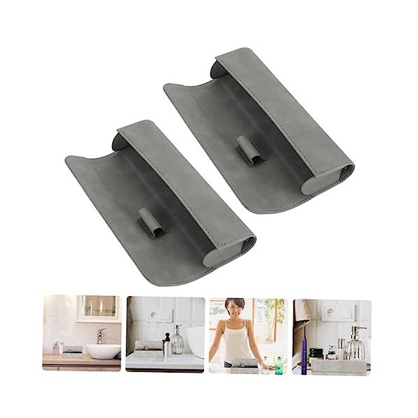 GLEAVI 2 Pièces Boîte De Rangement De Brosse À Dents Voyage Brosse À Dents Voyage Brosses À Dents Voyage Porte-Brosse À Dents