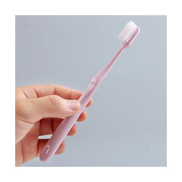 AFBORD Brosses à dents manuelles à poils souples, brosses à dents manuelles, poignée confortable, accessoires de salle de bai