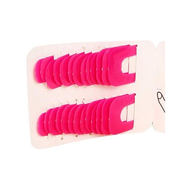 26pcs / Set Vernis à Ongles Anti débordement Clip manucure Bouclier Protecteur Vernis à Ongles Contre Overflow Pince Garde Br