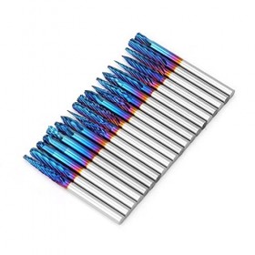 Fraise à bougie à double filetage Fraise à bougie Micro fraise pour tour.