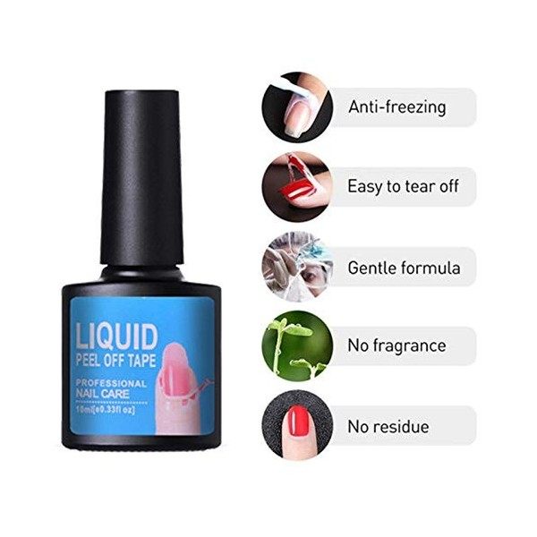 Vernis À Ongles Anti-éclaboussures, À Séchage Rapide, 10 Ml Vernis À Ongles Anti-éclaboussures Vernis À Ongles Protection Des