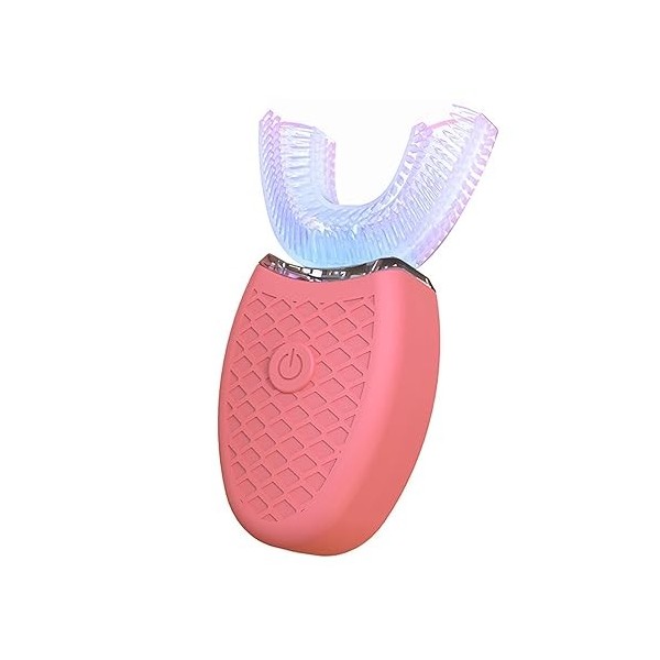 VIDECOR Ensemble de Brosse à Dents électrique Sonique pour Adulte, Brosse à Dents en Forme de U, Minuterie Intelligente Intég