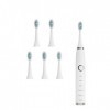 Keavenoy Brosses à dents électriques soniques pour adultes et enfants, minuterie intelligente, blanchiment IPX7, étanche IPX7