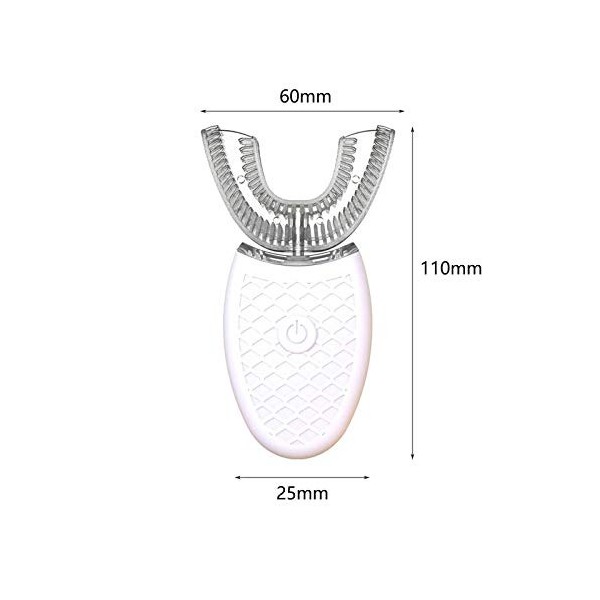 1 brosse à dents électrique à ultrasons pour enfants de 8 à 15 ans