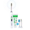 emmi®-dent Metallic Brosse à Dents Électrique à Ultrasons kit de Base Bleu I Idéal pour Dents et Gencives Sensibles I Bross