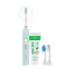 emmi®-dent Metallic Brosse à Dents Électrique à Ultrasons kit de Base Bleu I Idéal pour Dents et Gencives Sensibles I Bross