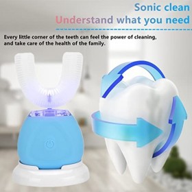 Brosse À Dents, Ultrasons De Dessin Animé, Avec Minuterie, Brosse À Dents De Soins Bucco-Dentaires Pour Enfants, Cultiver For