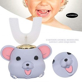 Brosse à dents automatique à ultrasons, embout de brosse à dents électrique, avec poils à 360 ° - Pour le nettoyage des dents