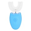 Étanche Rechargeable Silicone Brosse à Dents Électrique En Forme de U Ultrasonique Oral Care Nettoyage Des Dents Brosse De Bl