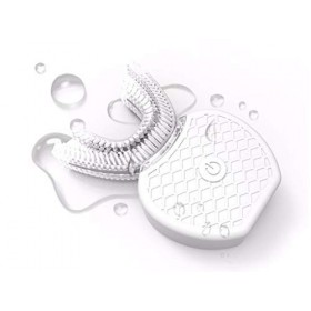 Brosse à Dents électrique V-White Cold Light Automatique Mains Libres Blanchiment à 360 ° Brosse à Dents Ultrasonique Blanc 