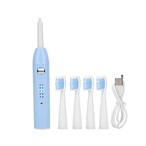 Brosse à Dents électrique Sonique, Brosse à Dents électrique Rechargeable USB, Brosse à Dents Ultra Blanchissante Imperméable