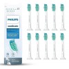 Philips Sonicare Lot de 8 têtes de brosses à dents électriques soniques ProResults Standard, Blanc modèle HX6014/07 