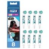 Oral-B Kids, Brossettes De Rechange, Embout, Pack de 8 Pour Brosse À Dents Électrique Format Spécial Boîte Aux Lettres, Enfan