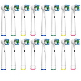 SOFTMATE Brossette de Rechange Compatible pour Oral B Brosse à Dents Électriques , 16 Pièces