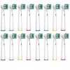SOFTMATE Brossette de Rechange Compatible pour Oral B Brosse à Dents Électriques , 16 Pièces