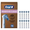 Oral-B Pro Sensitive Clean Brossettes pour Brosse à dents électriques, Pack De 12 Unités, Convient À Une Boîte Aux Lettres