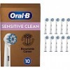 Oral-B Sensitive Clean Brossettes De Rechange Pack De 10 Pour Brosse À Dents Électrique Format Spécial Boîte Aux Lettres