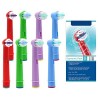 FFYan Lot de 8 pièces brosse à dents pour enfants pour Oral B, têtes de brosse de rechange pour enfants pour brosse à dents é