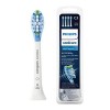 Philips Sonicare Lot de 4 têtes de brosses à dents électriques soniques C3 Premium Plaque Defence, Blanc Modèle HX9044/17 