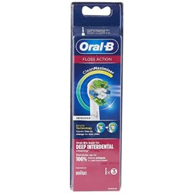 Oral-B FlossAction - Tête De Brosse À Dents Rechargeable De Rechange Avec Technologie CleanMaximiser - 3 Pièces