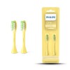 Philips One Lot 2 têtes de brosse à dents électrique, Noir intense Modèle BH1022/06 