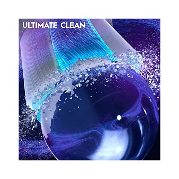 Oral-B iO Ultimate Clean Brossette Pour Brosse À Dents Électrique, Lot De 8, Convient À Une Boîte Aux Lettres