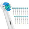 Sulkiwe Brossette Compatible avec Oral-b Brosse a Dent Electrique, Precision Tete Brosse a Dent Compatible pour Oral B Pro Ge