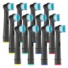 Brossettes de Rechange Compatibles avec Oral b - Têtes de Brosses à Dents Électrique pour Vitality 100, Pro Séries, Genius X,