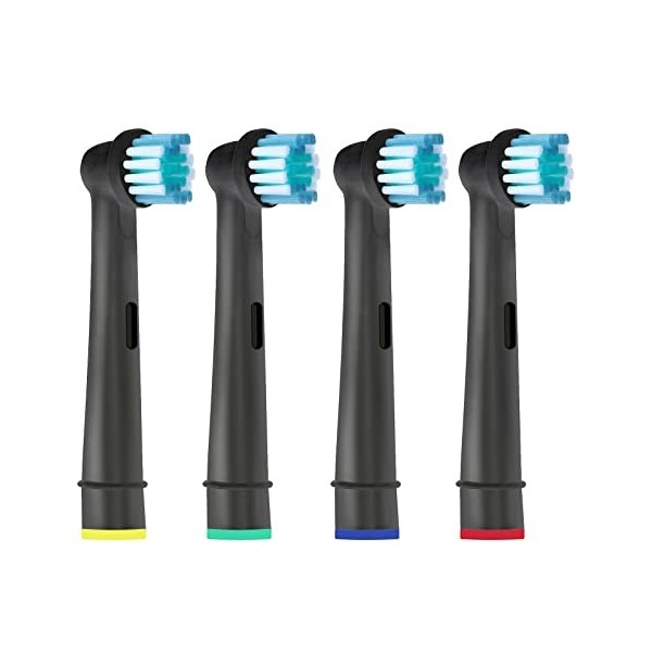 Brossettes de Rechange Compatibles avec Oral b - Têtes de Brosses à Dents Électrique pour Vitality 100, Pro Séries, Genius X,