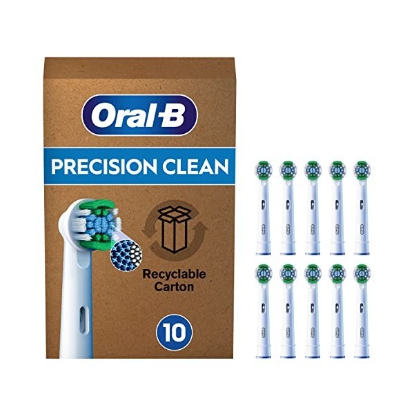 Oral-B Pro Precision Clean Brossettes pour Brosse à dents électriques, Pack De 16 Unités, Convient À Une Boîte Aux Lettres