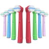 YanBan Tête de brosse à dents pour Oral B enfant, têtes de brosse à dents électrique pour enfants têtes de rechange Braun com