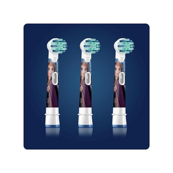 Pack de 3 Brossettes Oral B Kids Disney Frozen La Reine des Neiges 2