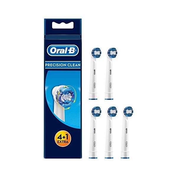 Oral-B Precision Clean Lot de 8 brossettes de rechange pour brosse à dents électrique avec poils CleanMaximiser pour un soin 