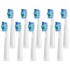 Brossettes de Rechange 10pc Compatible with Fairywill D7/D8/FW507/FW508/FW551/FW2011/FW917/FW959/FW515/Seago SG E9 Brosse à D