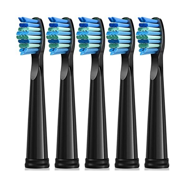 Brossettes de Rechange 10pc Compatible with Fairywill D7/D8/FW507/FW508/FW551/FW2011/FW917/FW959/FW515/Seago SG E9 Brosse à D