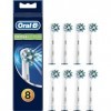 Oral-B EB50/8 Crossaction Lot de 8 têtes de brosse à dents Blanc