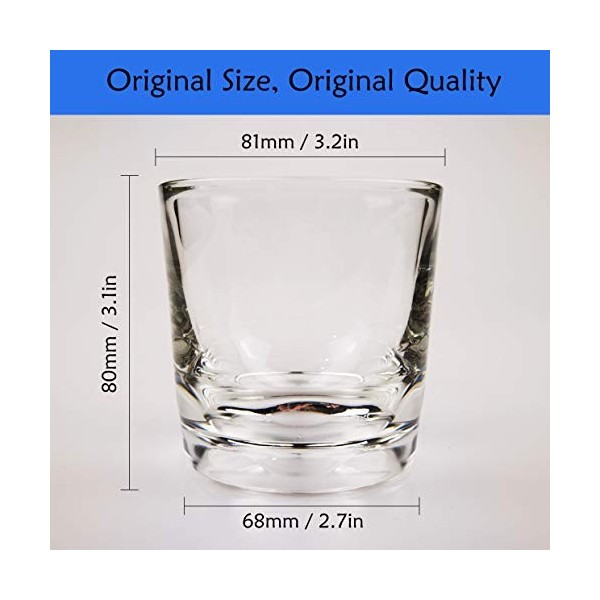 sciuU Coupe en Verre Compatible avec Sonicare Diamondclean Brosse à Dents Électrique, Remplacement Accessoires Convient à Bro