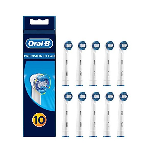 Oral-B Precision Clean Brossette de Rechange pour Brosse à Dents Électrique x10