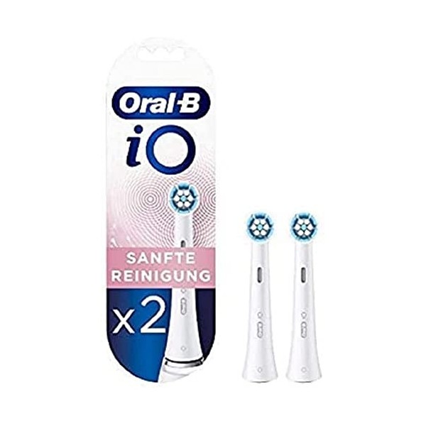 Oral-B iO Lot de 4 brossettes Nettoyage ultime noir