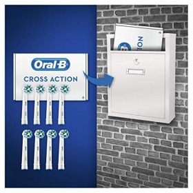Oral-B CrossAction Lot de 8 têtes de brosse à dents