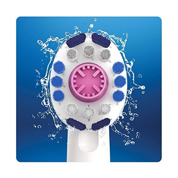 Oral-B 3D White pour Brosse à Dents Electrique Pack de 3 Brossettes