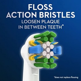 Oral B Floss Action Lot de 3 têtes de brosse à dents