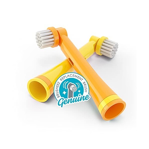 Brusheez Lot de 2 têtes de rechange pour brosse à dents Jovie la girafe