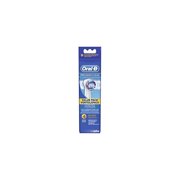 Oral-B Precision Clean Lot de 4 têtes de brosse à dents anti-bactériennes