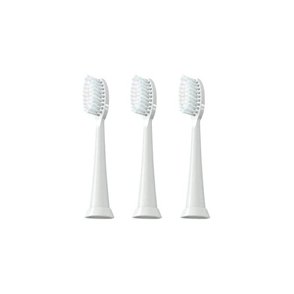 TAO Clean Sonic Lot de 3 têtes de rechange pour brosse à dents électrique Super Nova Blanc