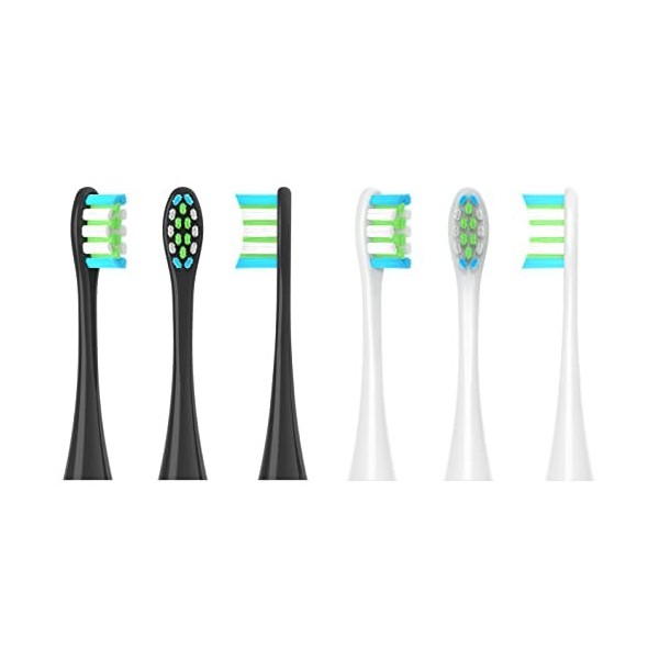 SAVTMVAS Têtes de brosse de rechange compatibles avec les brosses à dents électriques Allen Oclean, brosses de rechange compa