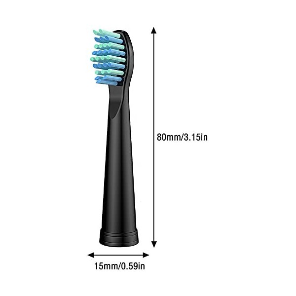 Brosses de rechange pour brosse à dents électrique Dada-Tech DT-22, têtes de brosse à dents OKMIMO