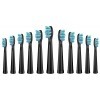 Lot de 11 brossettes de rechange pour brosse à dents électrique Fairywill Fairy Will FW-507/508/551/515/2011/917/959/D1/D3/D7